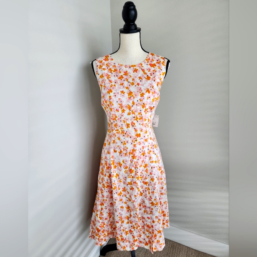Size 18 liz claiborne floral dress brand new
